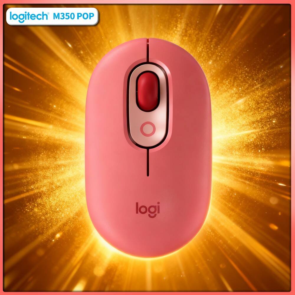 Gaming Console Logitech - Eco-Friendly Logitech M350 POP Mouse Recycled