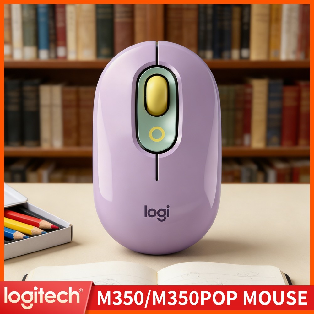 Gaming Console Logitech - Eco-Friendly Logitech M350 POP Mouse Recycled
