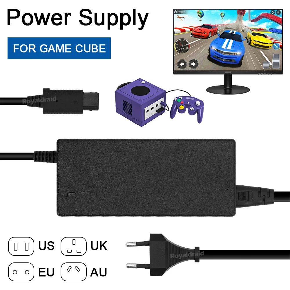 Gaming Console Uk - EU/US/UK/AU Plug AC Adapter Power Supply