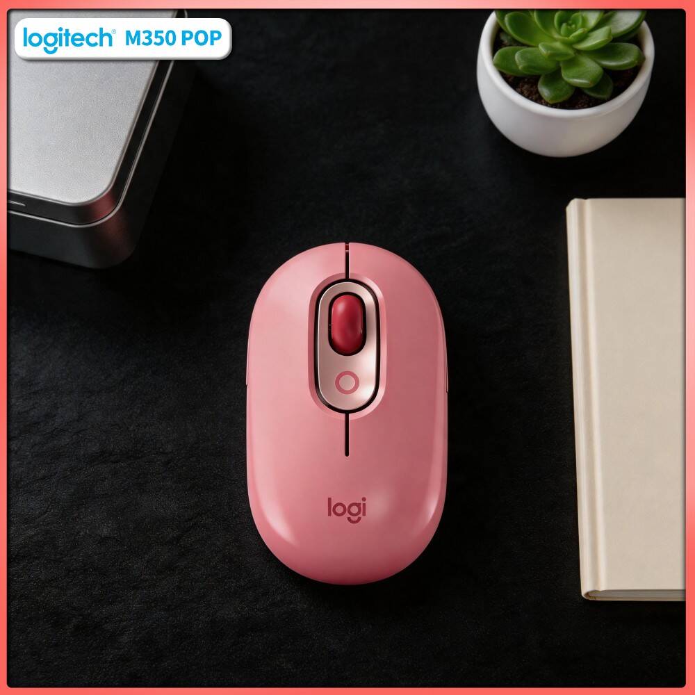 Gaming Console Logitech - Eco-Friendly Logitech POP Mouse Recycled Plastic
