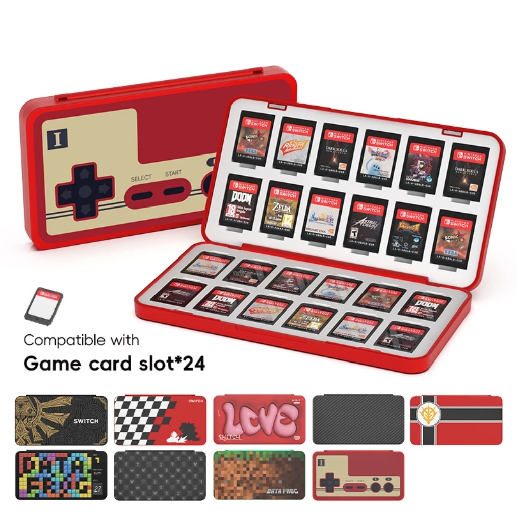Nintendo Console Switch Lite - 24 in 1 Game Card Case
