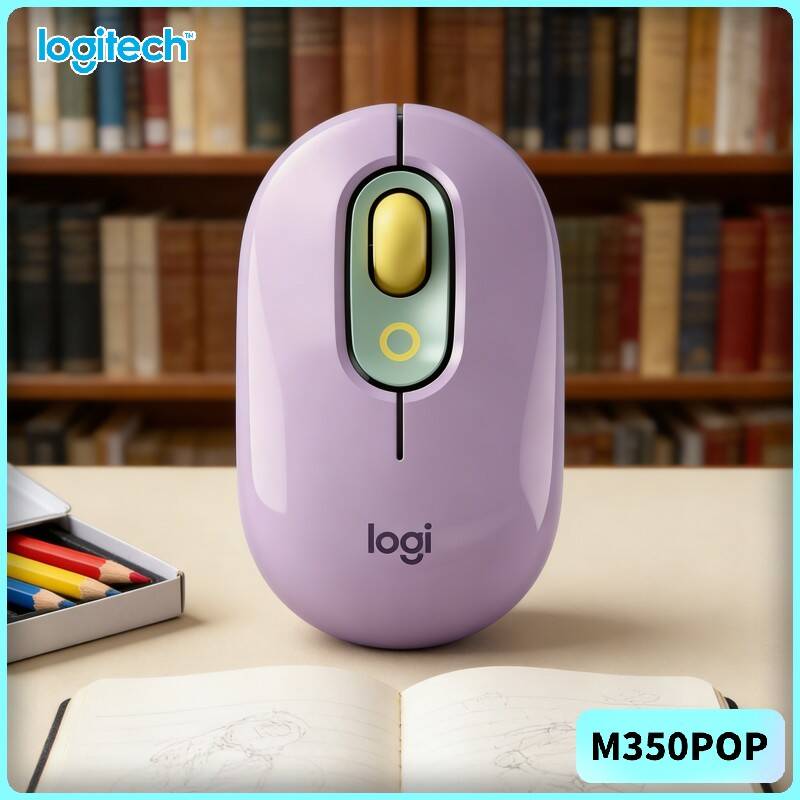 Gaming Console Logitech - Eco-Friendly Logitech POP Mouse Recycled Plastic