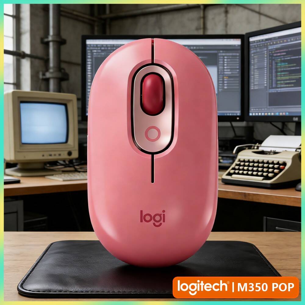Gaming Console Logitech - Eco-Friendly Logitech M350 POP Mouse Recycled