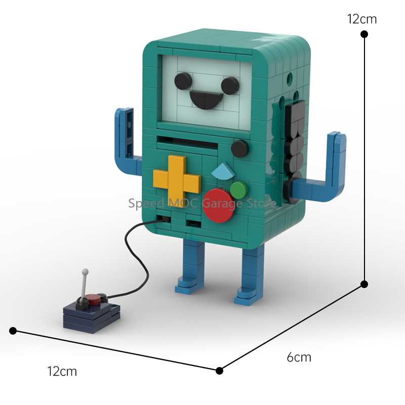 High-Detail Cute Game Robot Bu - Gaming Console Lego ulasan dan harga