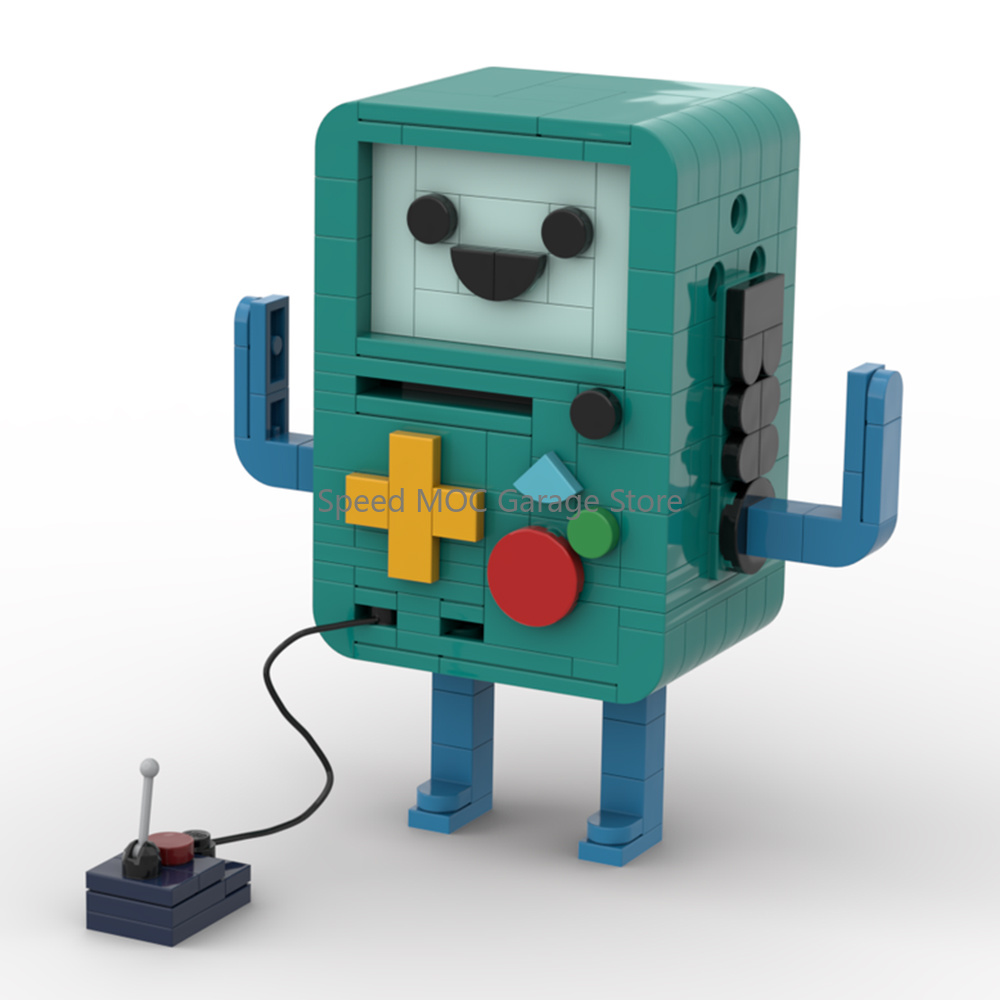 High-Detail Cute Game Robot Bu - Gaming Console Lego ulasan dan harga