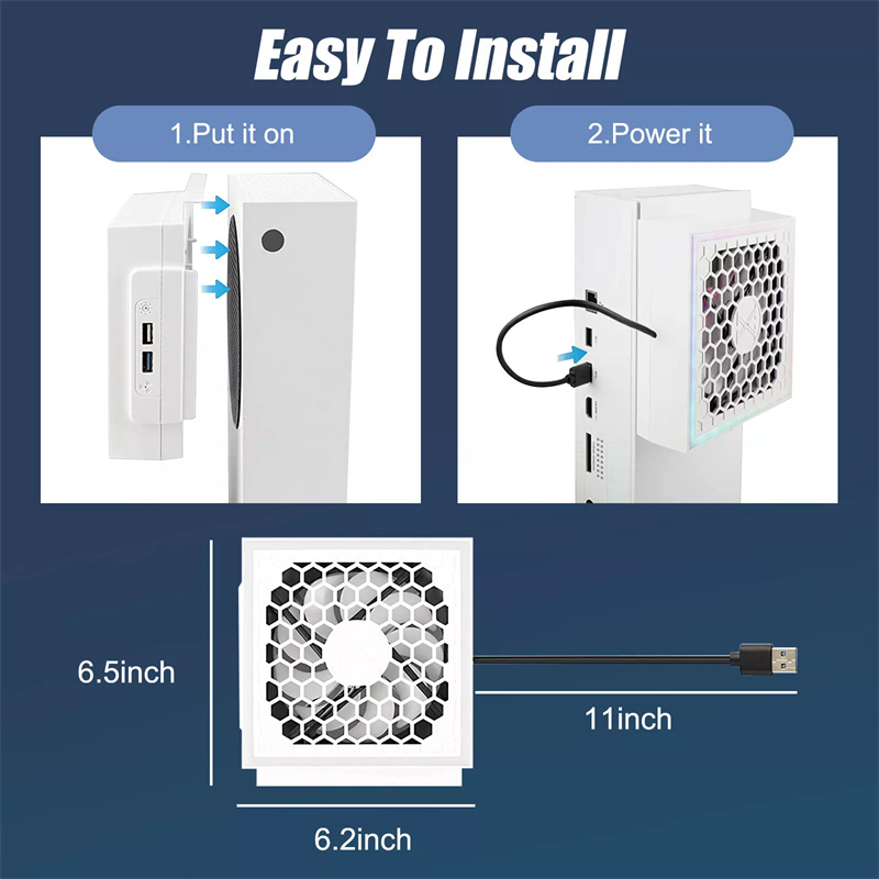 LED Cooling Fan Atmosphere Lig - Gaming Console Xbox One ulasan dan harga