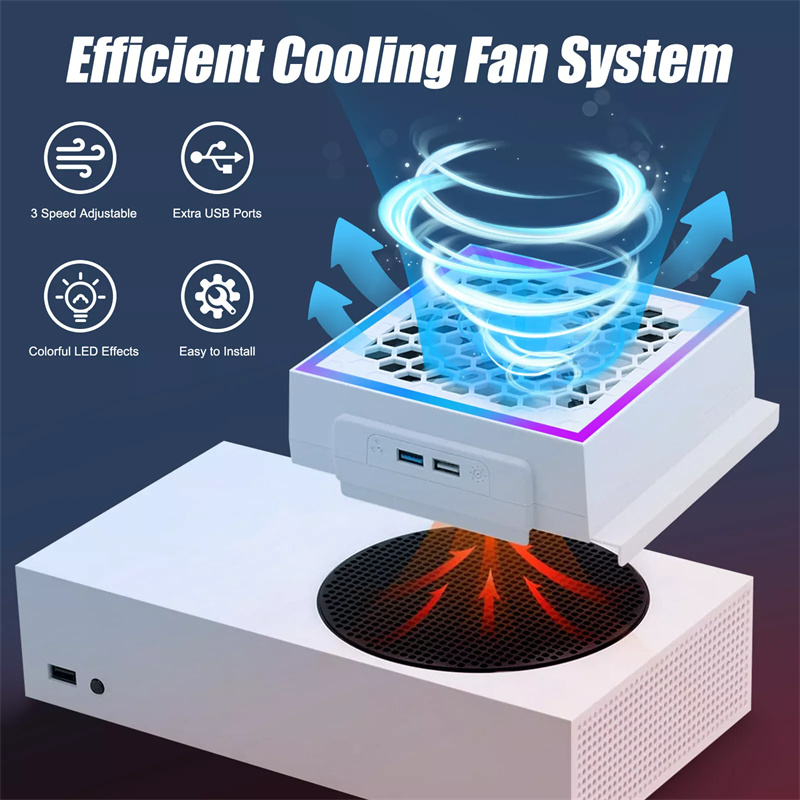 LED Cooling Fan Atmosphere Lig - Gaming Console Xbox One ulasan dan harga
