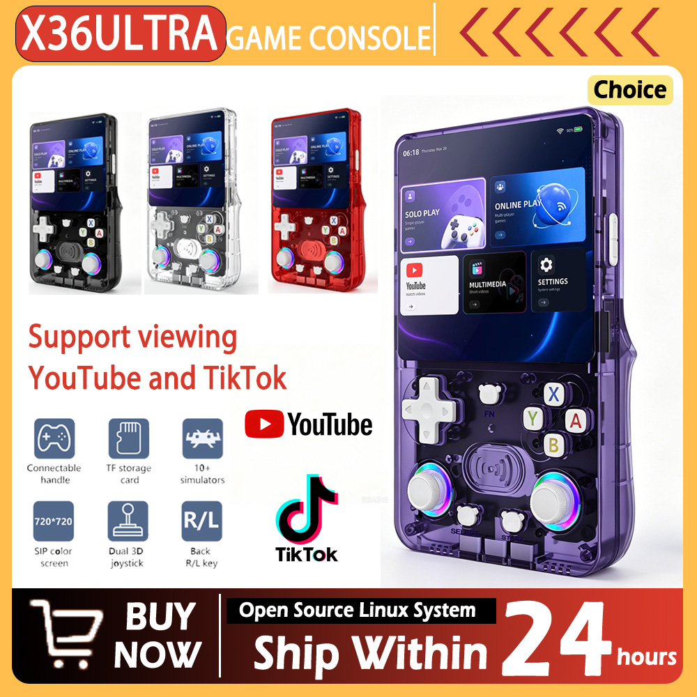 New X36 ultra retro handheld g - Gaming Console Handheld Retro ulasan dan harga