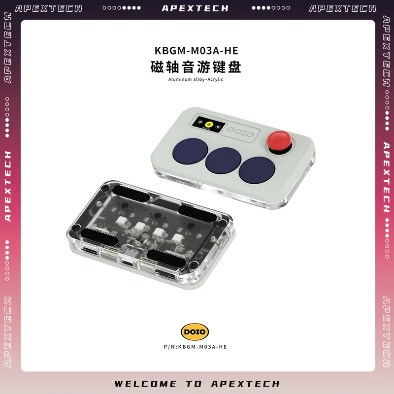 DOIO KBGM-M03 HE Wired Magneti - Gaming Console Uk ulasan dan harga