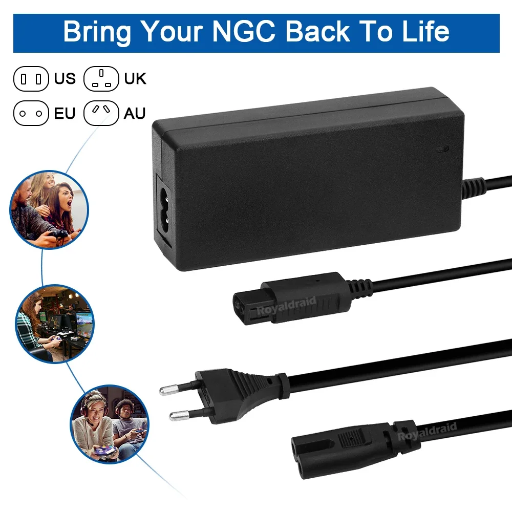 EU/US/UK/AU Plug AC Adapter Po - Gaming Console Uk ulasan dan harga