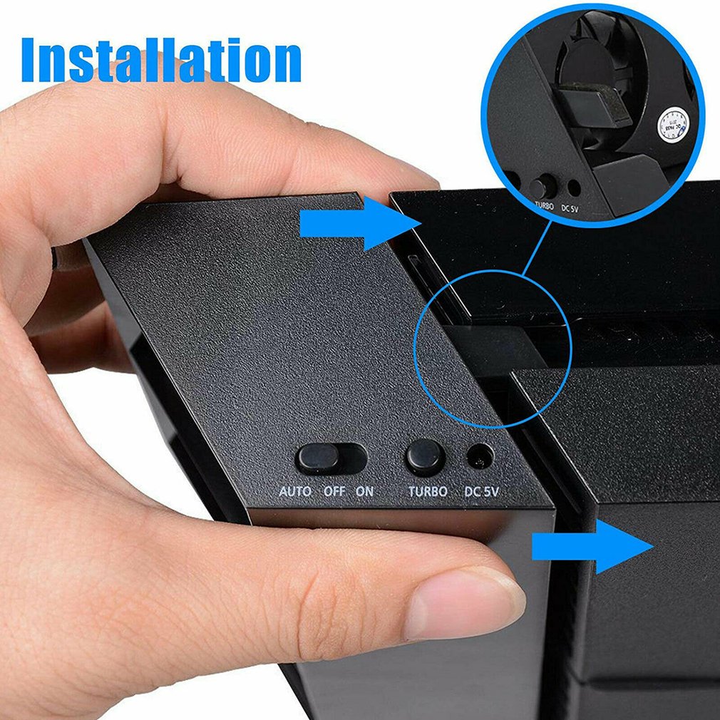 Base Fan Stand For Sony PS4 Pr - Gaming Console Tv Stand ulasan dan harga