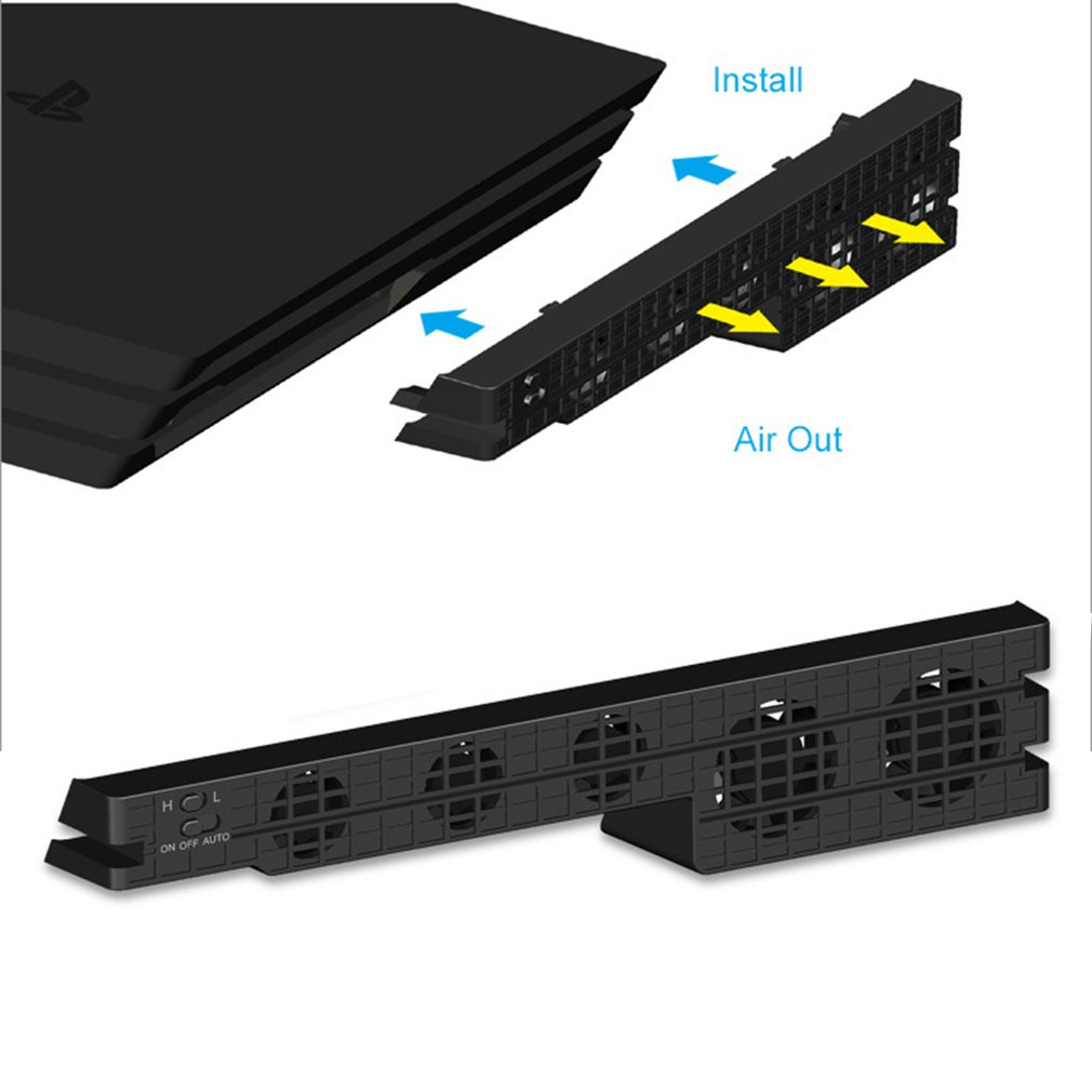 Base Fan Stand For Sony PS4 Pr - Gaming Console Tv Stand ulasan dan harga