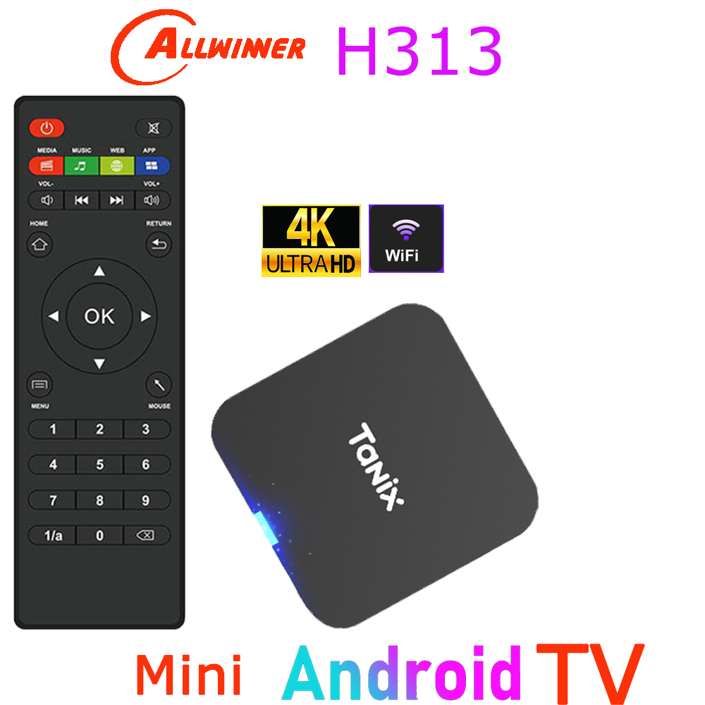 Tanix TX1 Android TV Box Allwi - Gaming Console Tv Stand ulasan dan harga