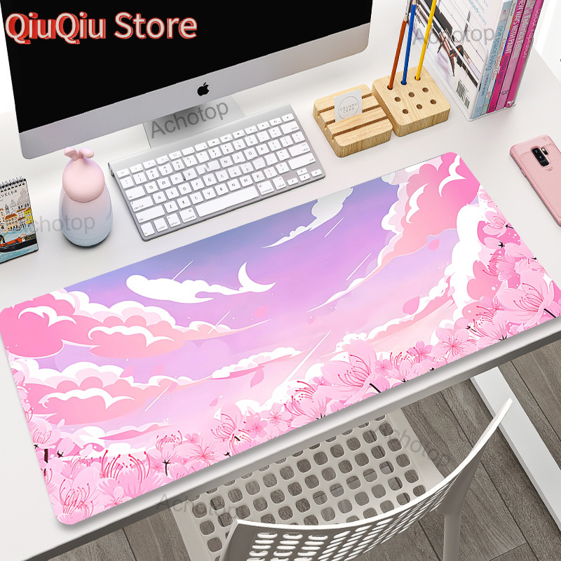 Pink Clouds Mouse Pad Gamer Mo - Gaming Console Cloud ulasan dan harga