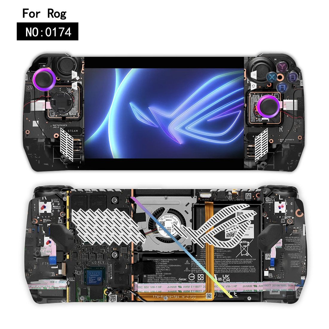 New Stickers Cover Case For As - Gaming Console Asus Rog ulasan dan harga