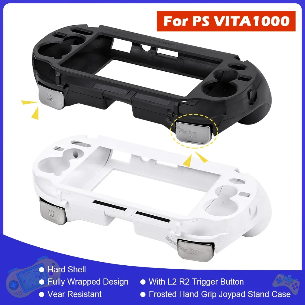 Black White Frosted Hand Grip  - Console Gaming Hand ulasan dan harga