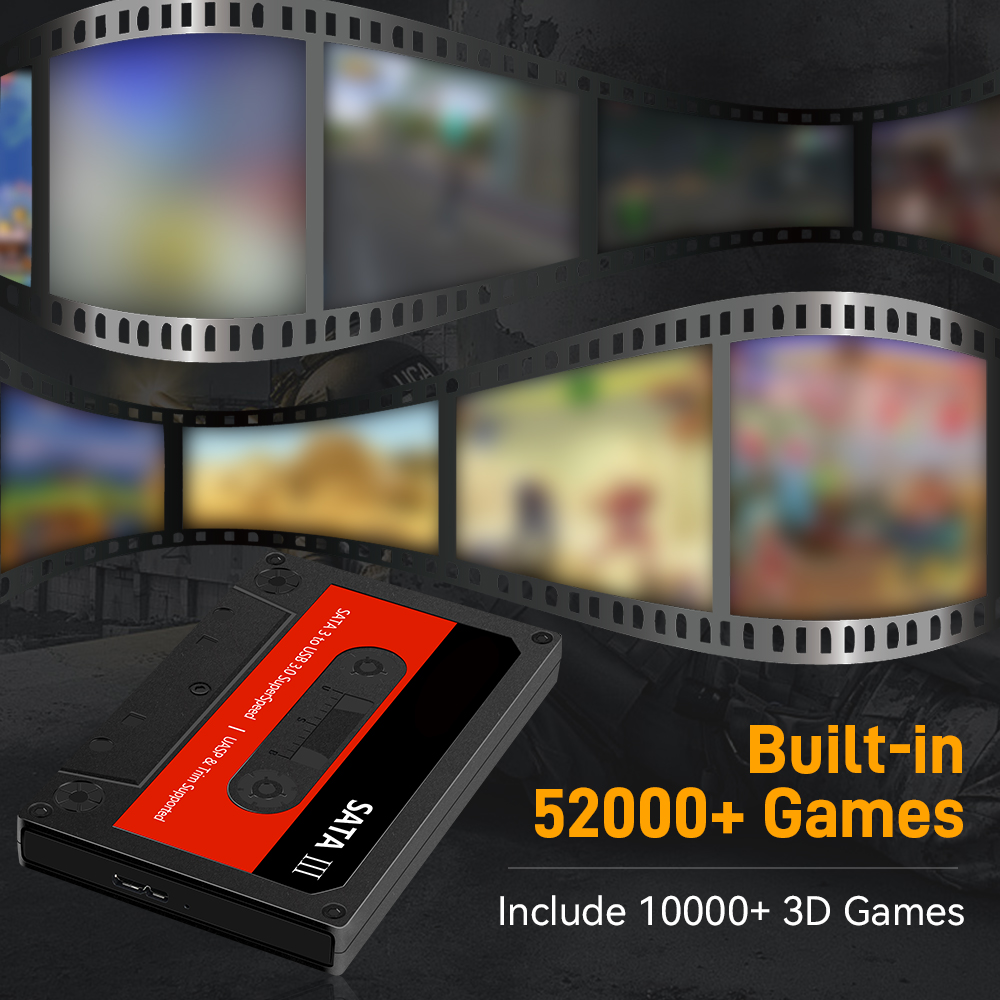 Batocera 500G/2T Emulator Game - Gaming Console Driving ulasan dan harga