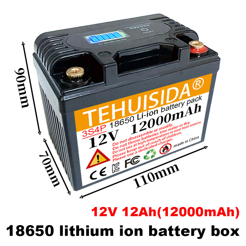18650 12V 3S4P Battery Box 120 - Gaming Console Tv Stand ulasan dan harga