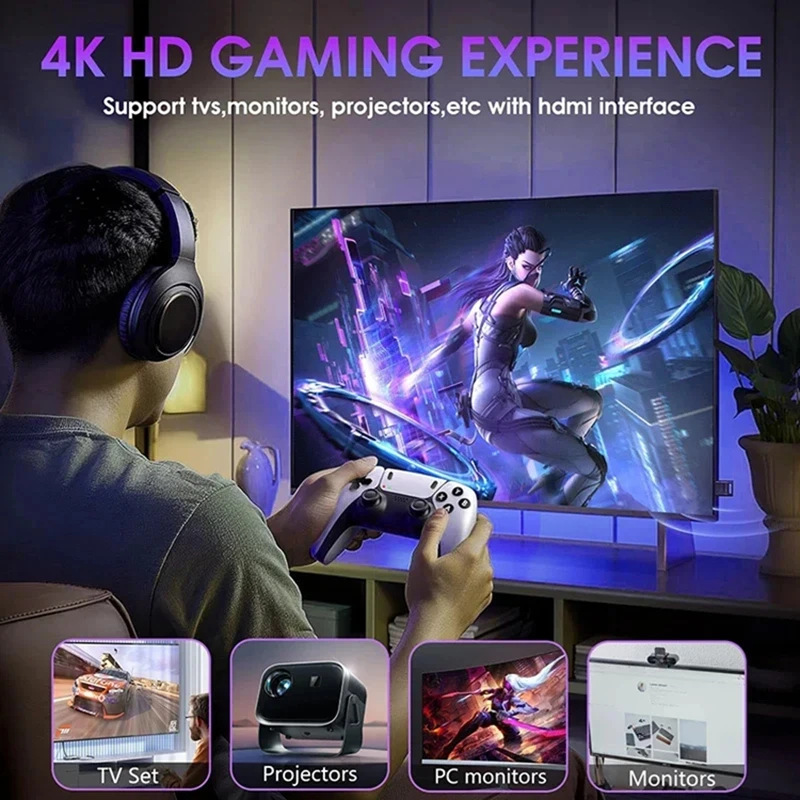 M15 4K TV Game Stick 64GB Buil - Gaming Console Tv Stand ulasan dan harga