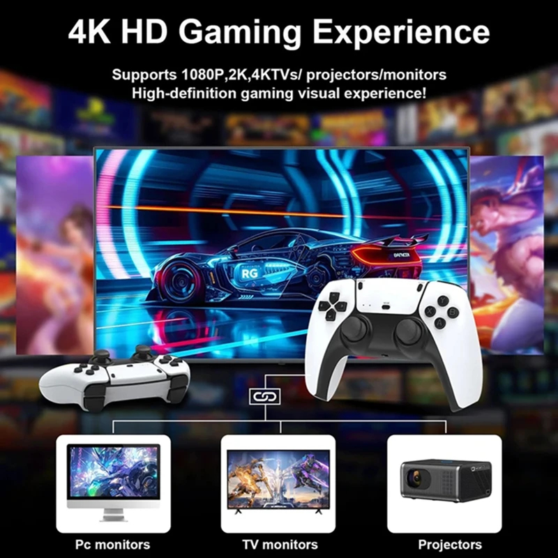 M15 4K TV Game Stick 64GB Buil - Gaming Console Tv Stand ulasan dan harga