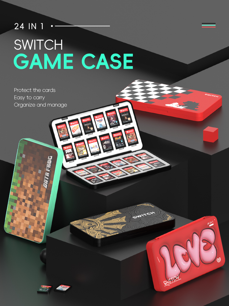 24 in 1 Game Card Case for Swi - Nintendo Console Switch Lite ulasan dan harga