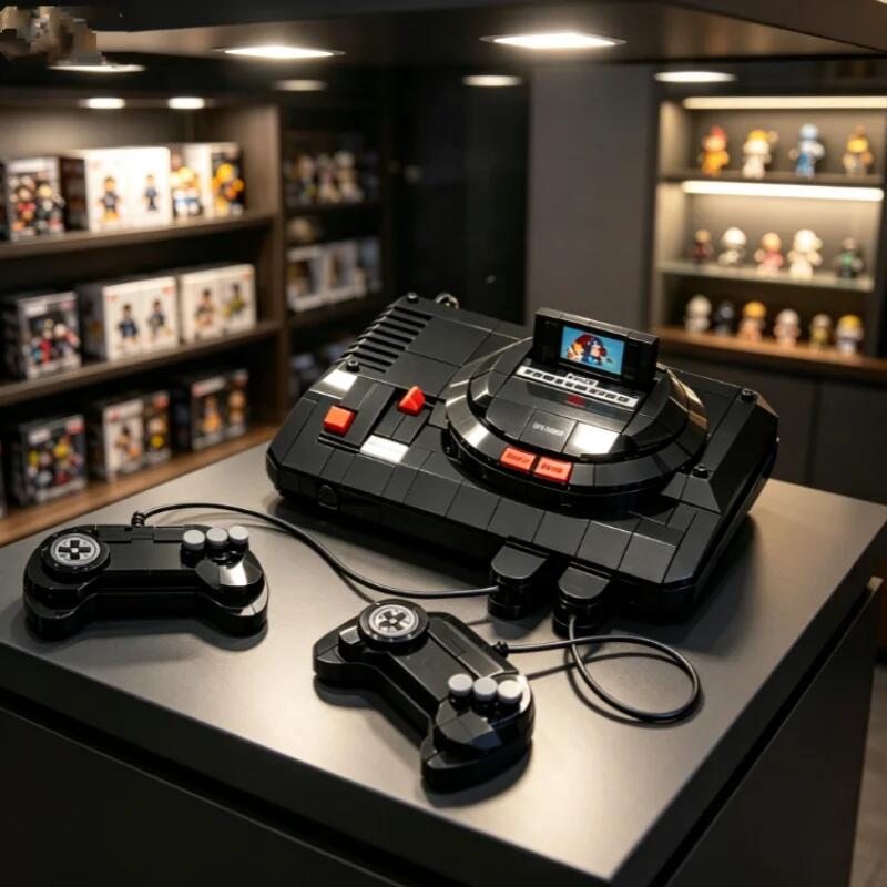 2026 New 479pcs Vintage Black  - Gaming Console Lego ulasan dan harga