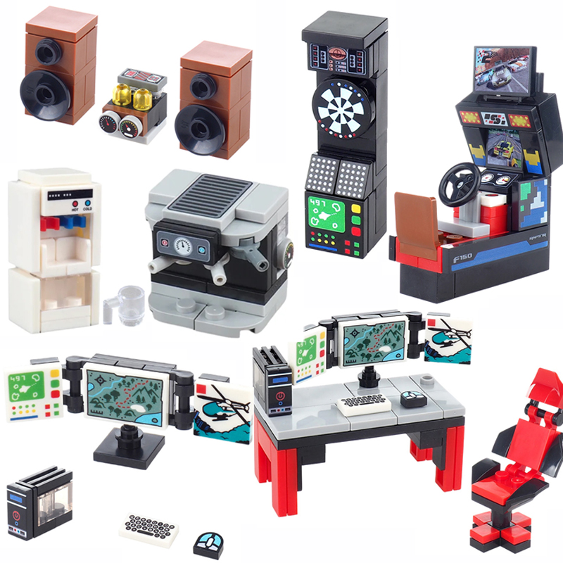 MOC City Street Scene Building - Gaming Console Lego ulasan dan harga
