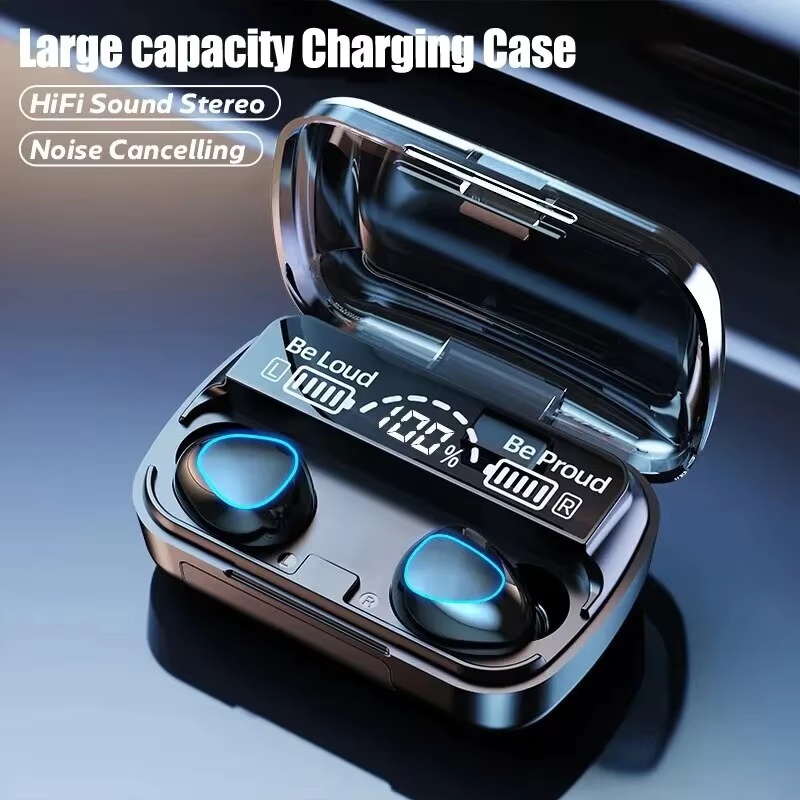 TWS Auriculares Bluetooth Wire - Gaming Console Power Bank ulasan dan harga