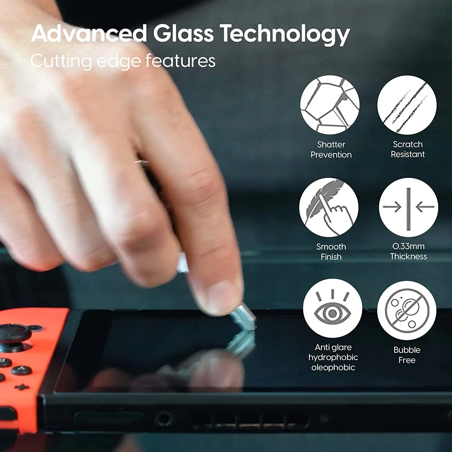 Tempered Glass Screen Protecto - Nintendo Console Switch Lite ulasan dan harga