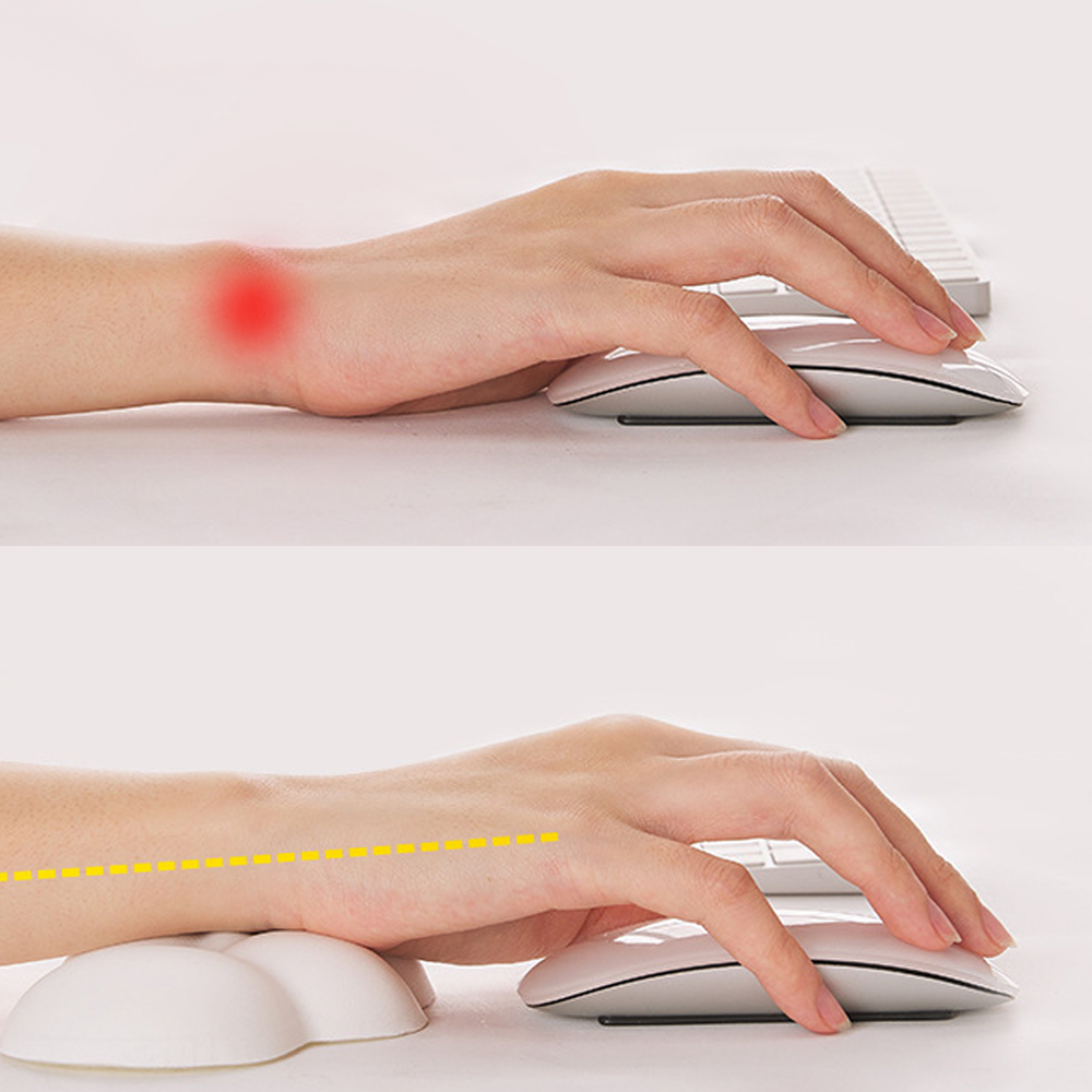 Mouse pad with wrist rest keyb - Gaming Console Cloud ulasan dan harga