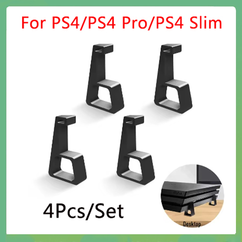 1Set For PS4 Slim Pro Feet Sta - Gaming Console Tv Stand ulasan dan harga
