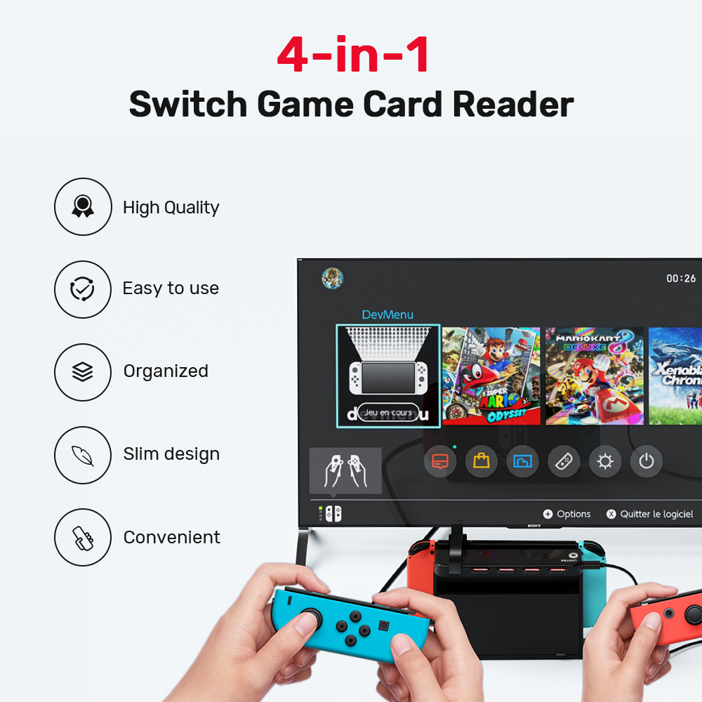 G1002D Portable Game Card Read - Nintendo Console Switch Lite ulasan dan harga