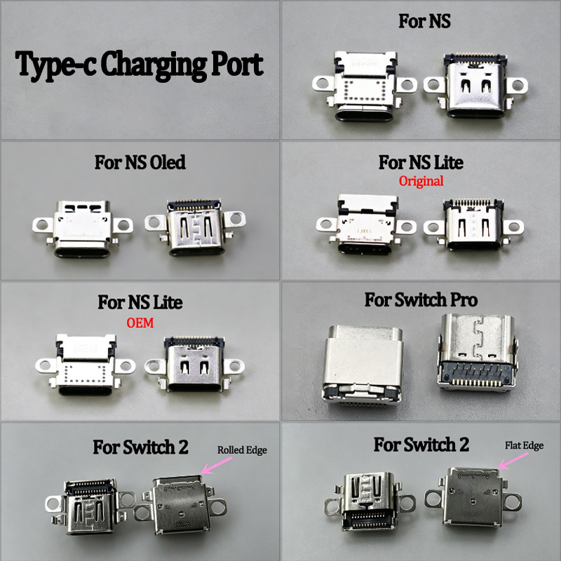 1PC Original USB Charging Port - Nintendo Console Switch Lite ulasan dan harga
