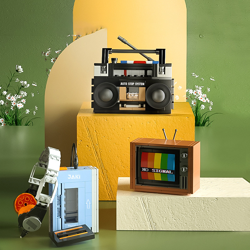Creative Retro Electronic Type - Gaming Console Lego ulasan dan harga