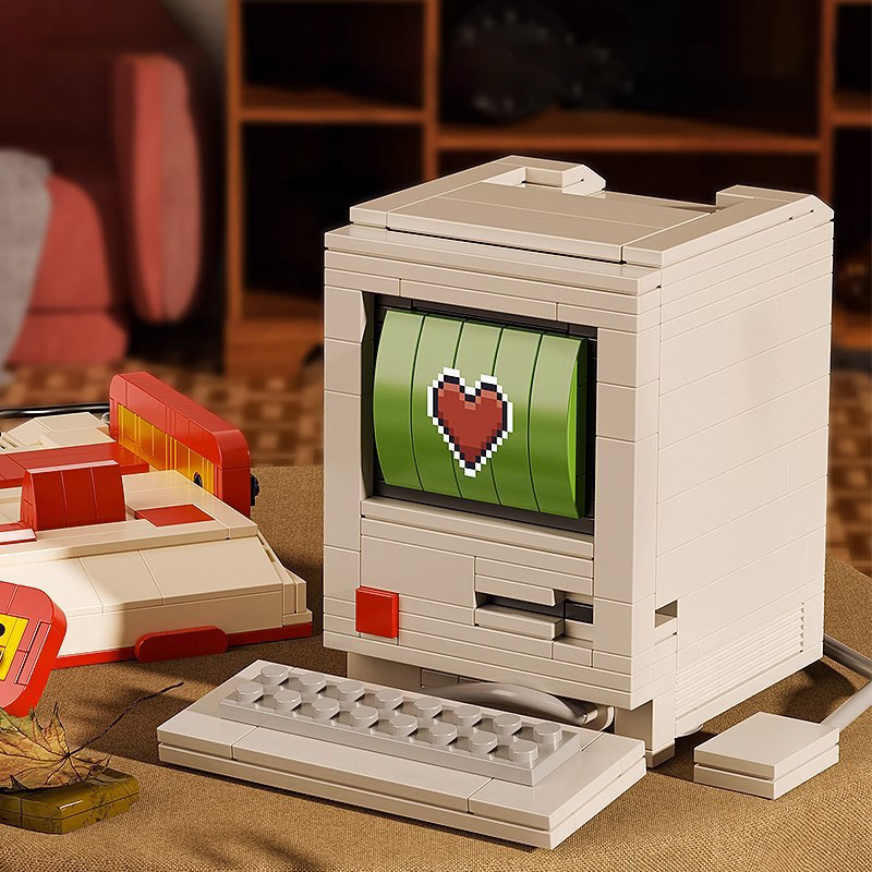 Creative Retro Electronic Type - Gaming Console Lego ulasan dan harga