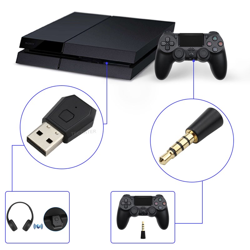 USB Wireless Adapter Receiver  - Gaming Console And Controller ulasan dan harga