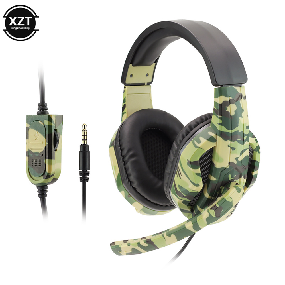 Camouflage Gaming Headset 3.5m - Gaming Console Xbox One ulasan dan harga