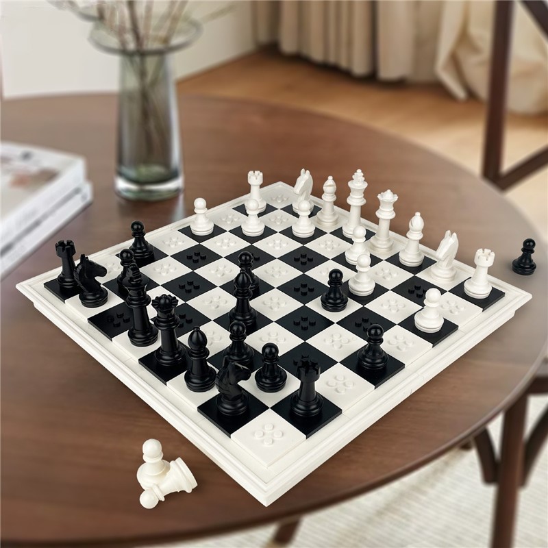 White Chess Set, Premium Foldi - Gaming Console Lego ulasan dan harga