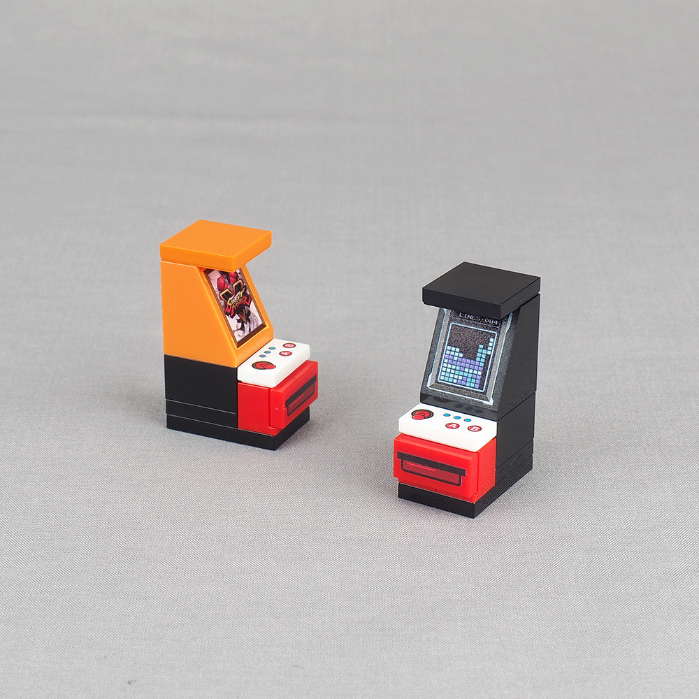 MOC 1PCS Mini Arcade Games Con - Gaming Console Lego ulasan dan harga