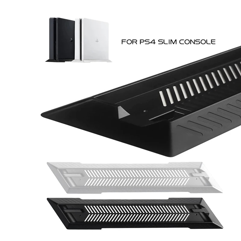 Non-Slip Vertical Cooling Stan - Gaming Console Tv Stand ulasan dan harga