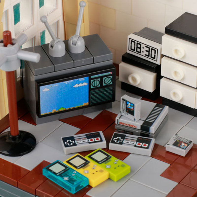 MOC Game Console Computer Mode - Gaming Console Lego ulasan dan harga