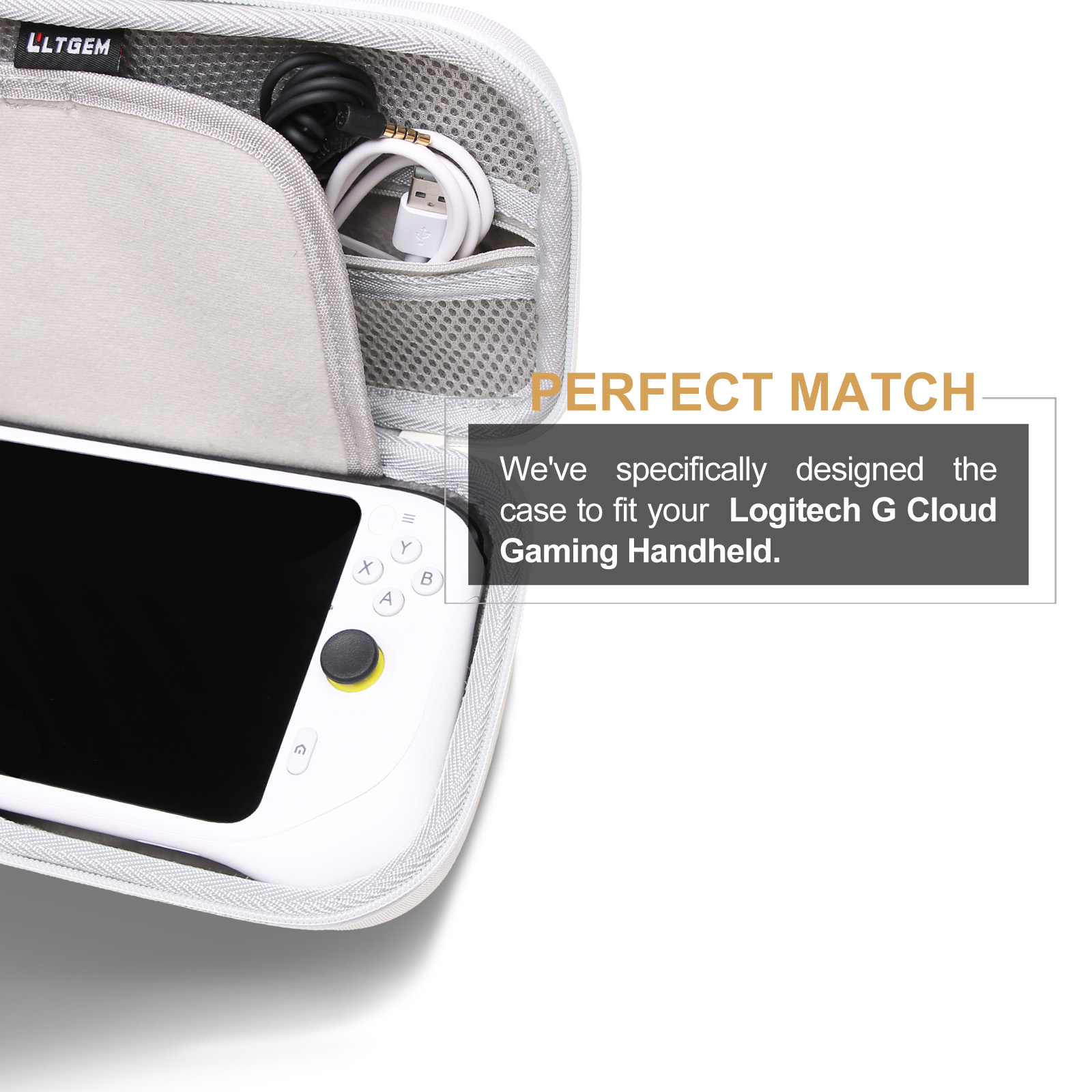 LTGEM Eva Hard Case for Logite - Gaming Console Logitech ulasan dan harga