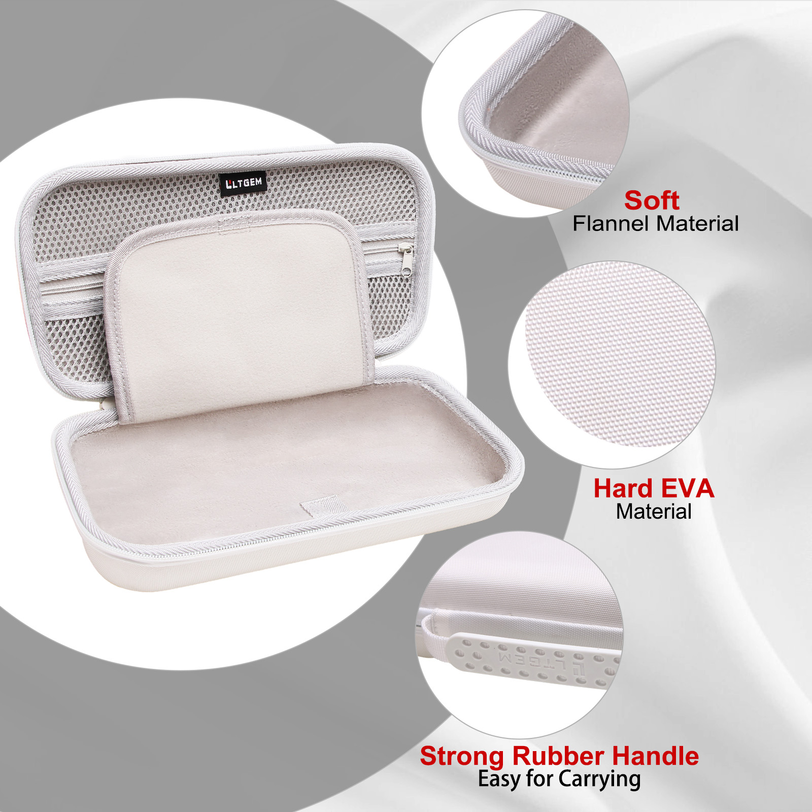 LTGEM Eva Hard Case for Logite - Gaming Console Logitech ulasan dan harga
